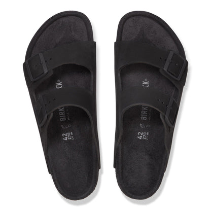 Arizona Nubuck Leather in Color Black | Birkenstock