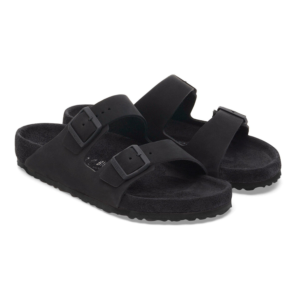 Arizona Nubuck Leather in Color Black | Birkenstock