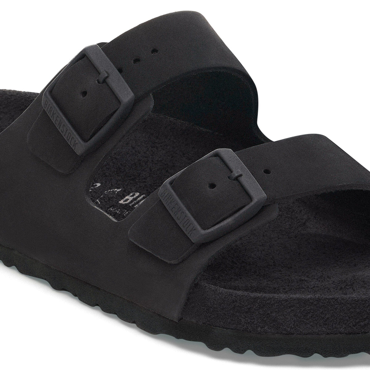 Arizona Nubuck Leather in Color Black | Birkenstock