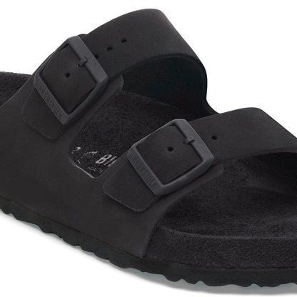 Arizona Nubuck Leather in Color Black | Birkenstock