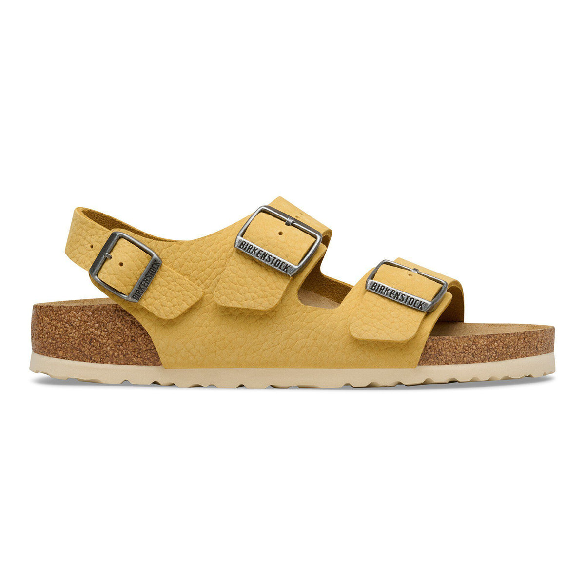 Milano Nubuck Leather in Color Archive Yellow | Birkenstock