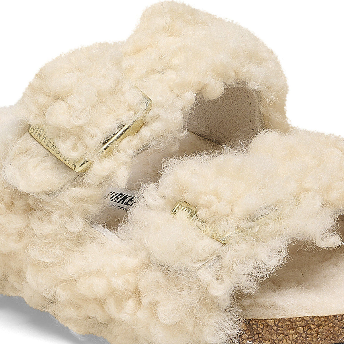 Arizona Kids Shearling in Color Teddy Eggshell | Birkenstock