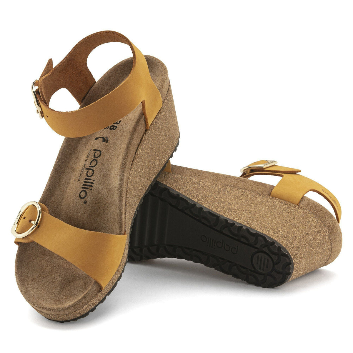 Soley Nubuck Leather in Color Apricot | Birkenstock