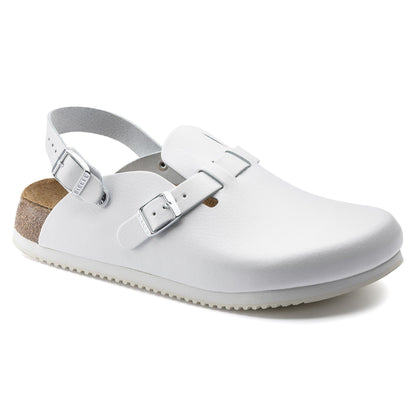 Kay Soft Footbed Birko-Flor in Color White | Birkenstock