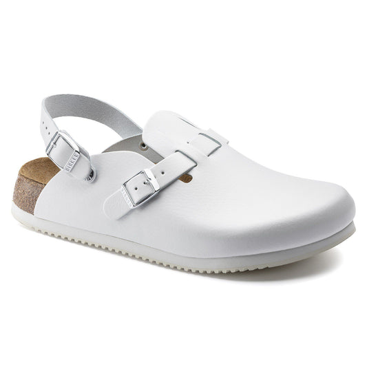 Kay Soft Footbed Birko-Flor in Color White | Birkenstock