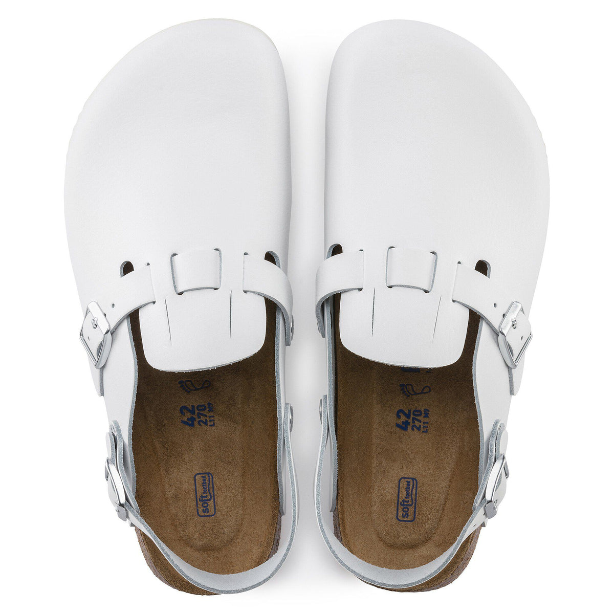 Kay Soft Footbed Birko-Flor in Color White | Birkenstock
