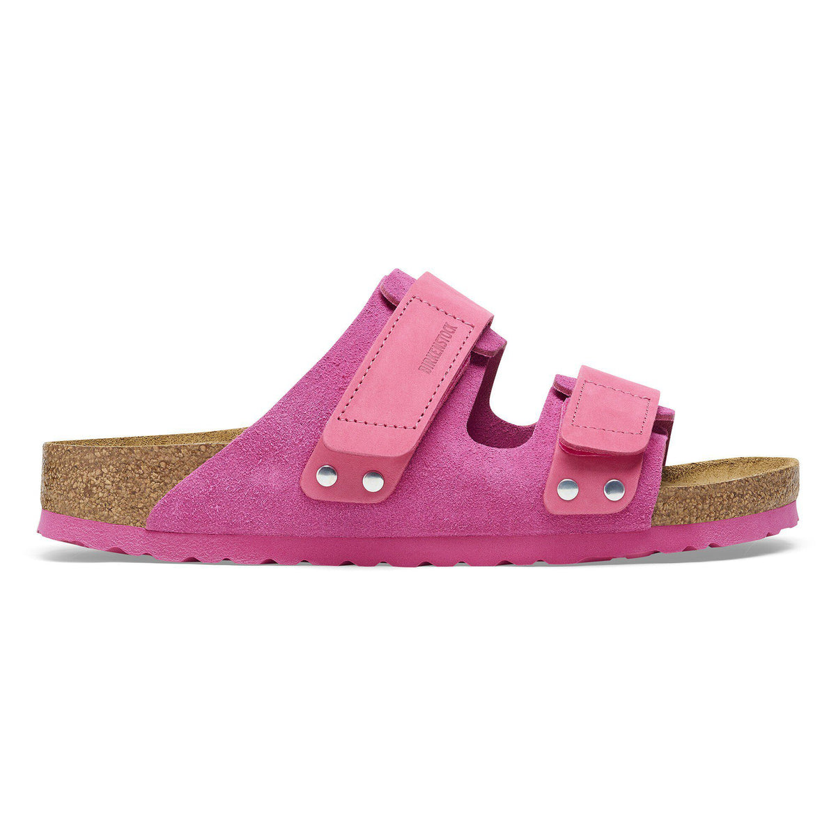 Uji Nubuck-Suede Leather in Color Fuchsia Tulip | Birkenstock