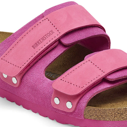 Uji Nubuck-Suede Leather in Color Fuchsia Tulip | Birkenstock