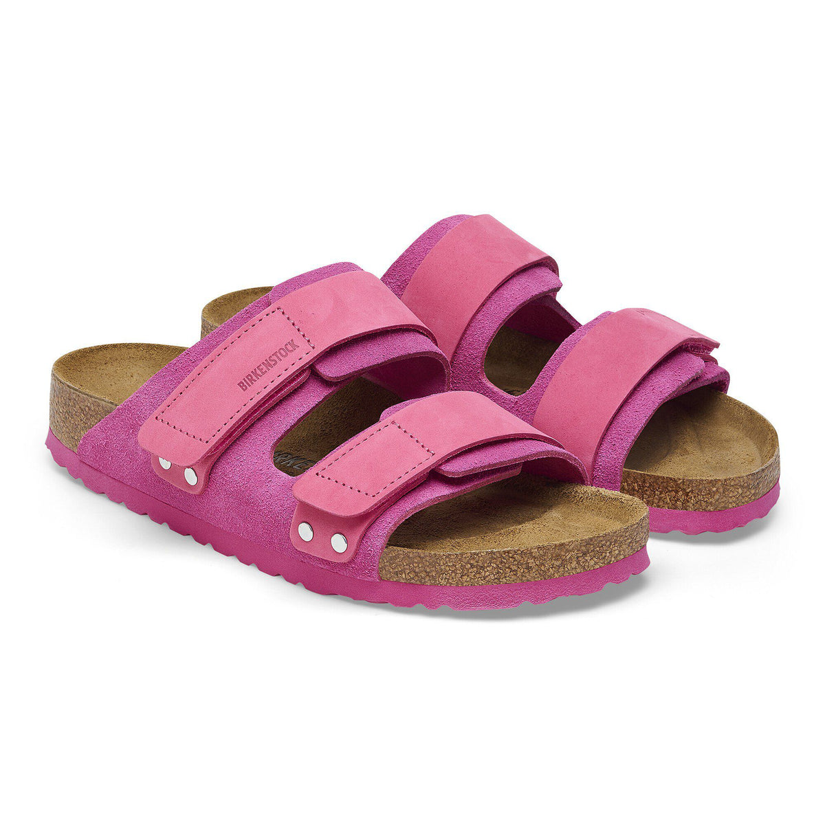 Uji Nubuck-Suede Leather in Color Fuchsia Tulip | Birkenstock