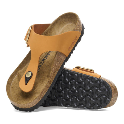 Gizeh Big Buckle Nubuck Leather in Color Burnt Orange | Birkenstock