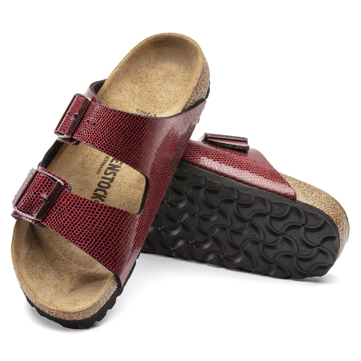 Arizona Birko-Flor in Color Magical Metallic Maroon | Birkenstock