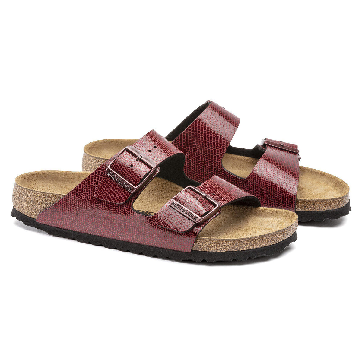Arizona Birko-Flor in Color Magical Metallic Maroon | Birkenstock