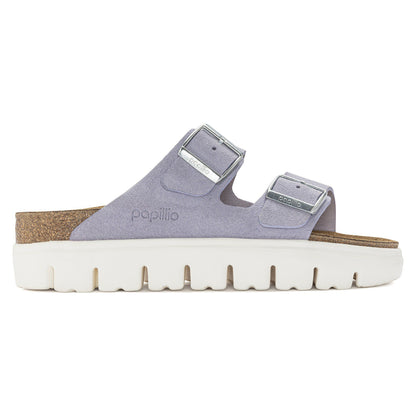 Arizona Chunky Suede Leather in Color Purple Fog | Birkenstock