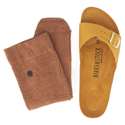 Madrid Natural Leather in Color Brown | Birkenstock