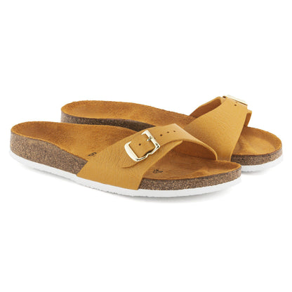 Madrid Natural Leather in Color Brown | Birkenstock