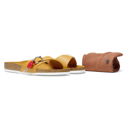 Madrid Natural Leather in Color Brown | Birkenstock