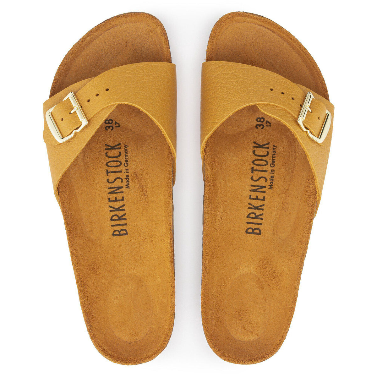 Madrid Natural Leather in Color Brown | Birkenstock