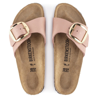 Madrid Big Buckle Nubuck Leather in Color Old Rose | Birkenstock