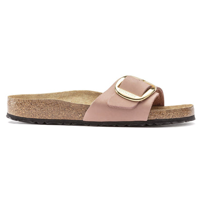 Madrid Big Buckle Nubuck Leather in Color Old Rose | Birkenstock