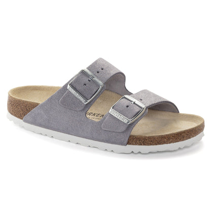 Arizona Suede Leather in Color Purple Fog | Birkenstock