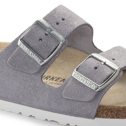 Arizona Suede Leather in Color Purple Fog | Birkenstock
