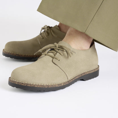 Uppsala Low Suede Leather in Color Faded Khaki | Birkenstock