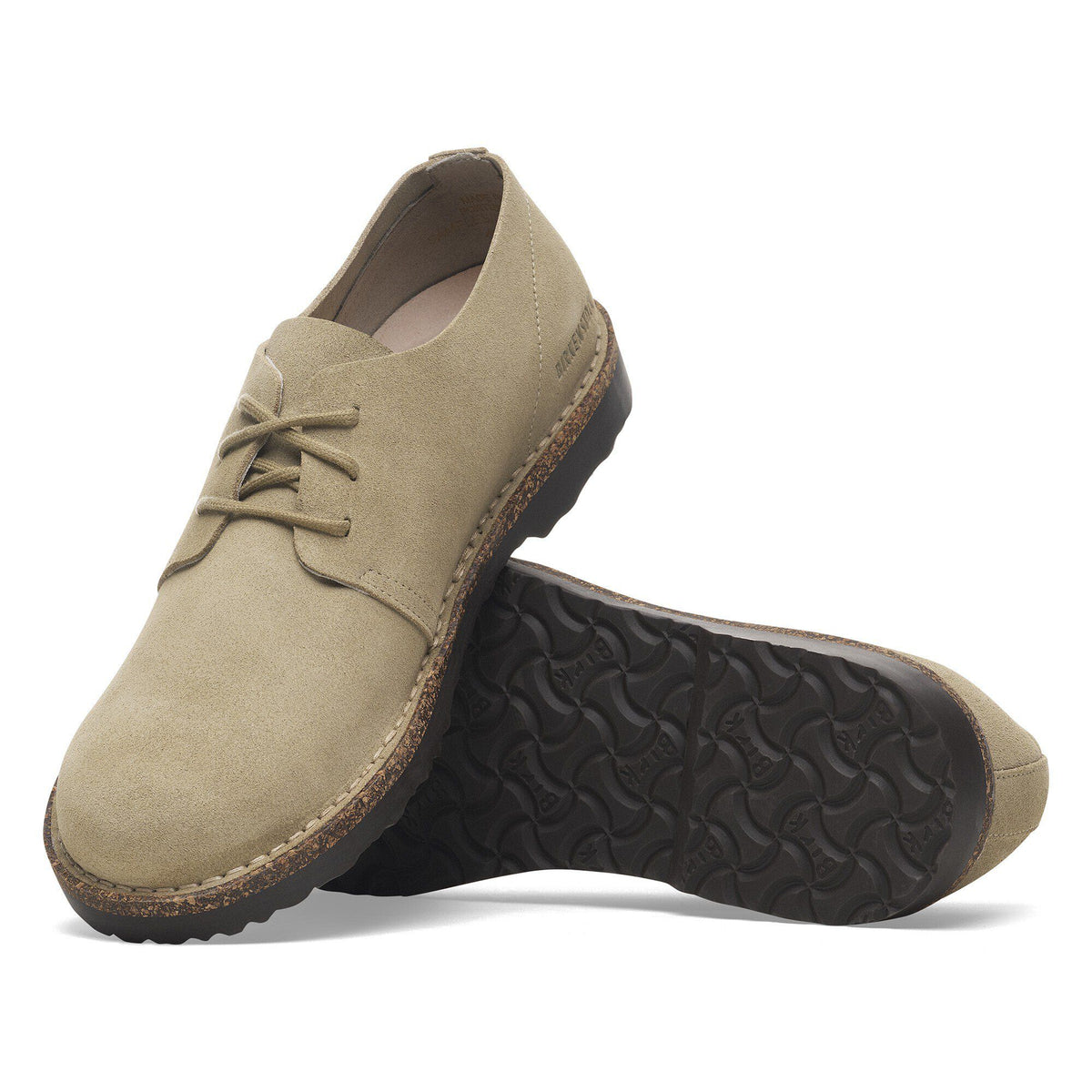 Uppsala Low Suede Leather in Color Faded Khaki | Birkenstock