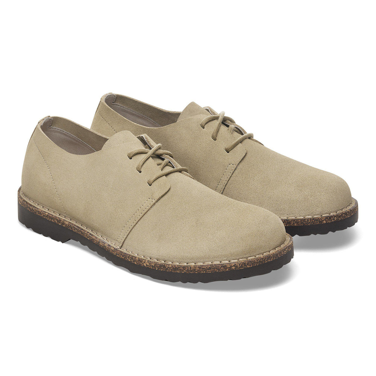 Uppsala Low Suede Leather in Color Faded Khaki | Birkenstock