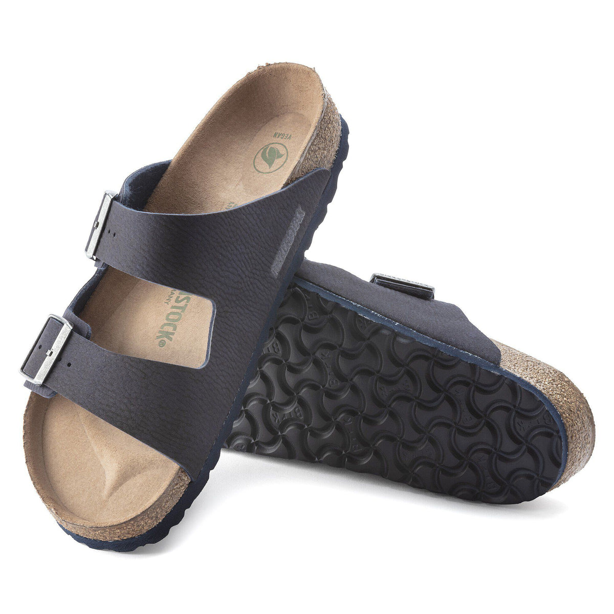 Arizona Vegan Synthetics in Color Desert Dust Indigo Blue | Birkenstock