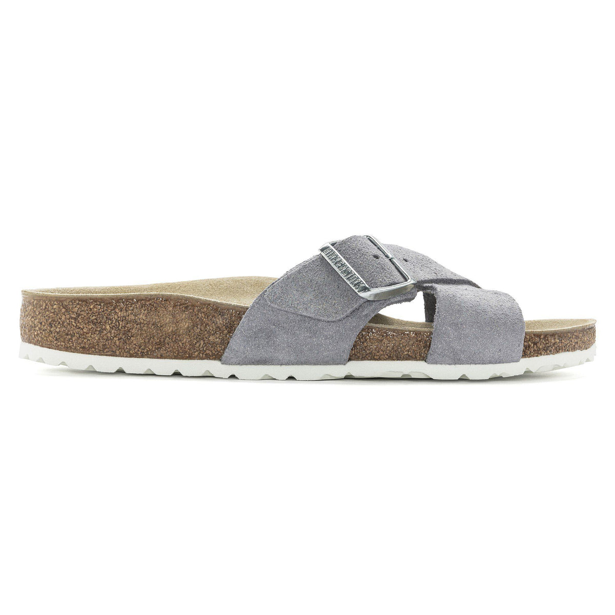 Siena Suede Leather in Color Purple Fog | Birkenstock