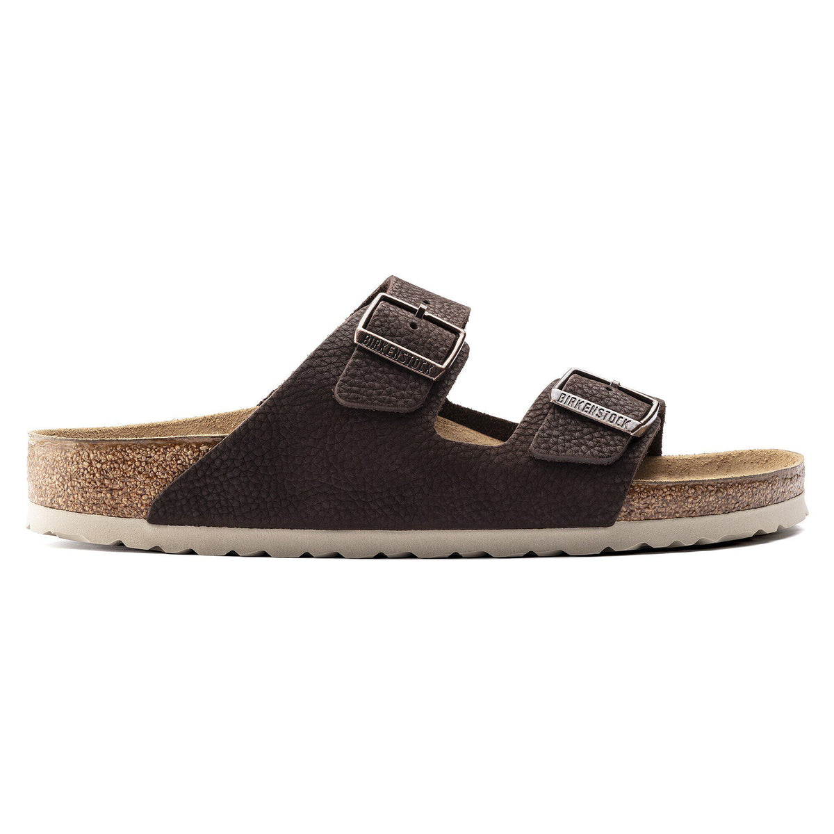Arizona Nubuck Leather in Color Steer Soft Brown | Birkenstock