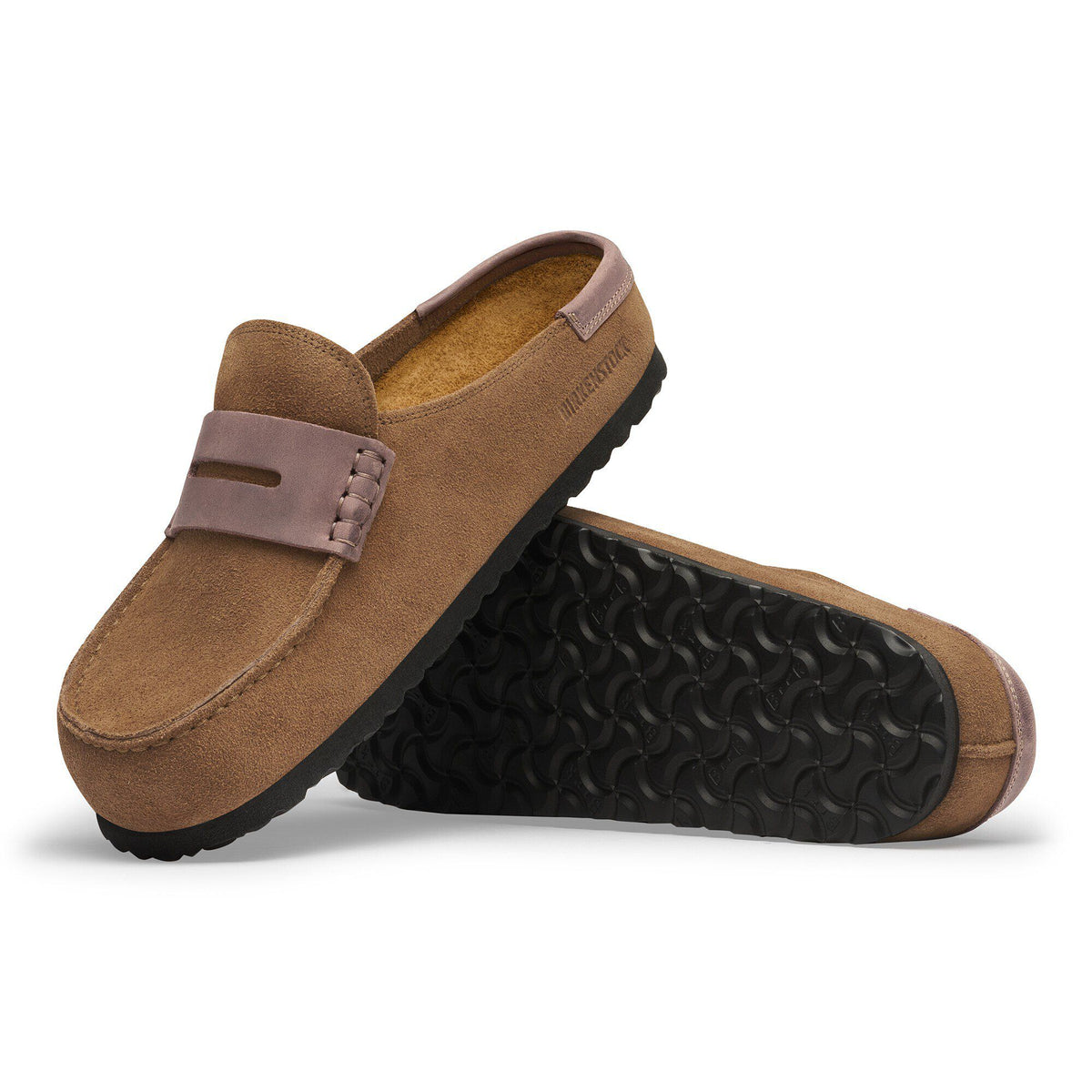 Naples Wrapped Mixed Leather in Color Dark Tea | Birkenstock