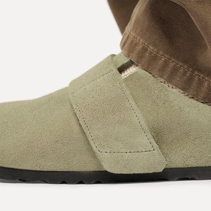 Loma Suede Leather in Color Faded Khaki | Birkenstock