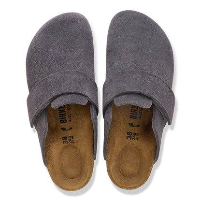 Loma Suede Leather in Color Charcoal | Birkenstock