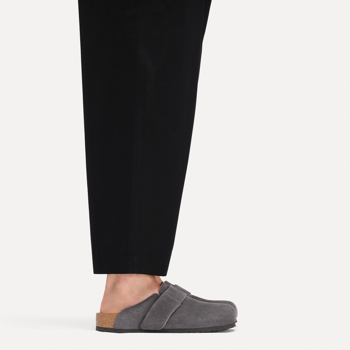 Loma Suede Leather in Color Charcoal | Birkenstock