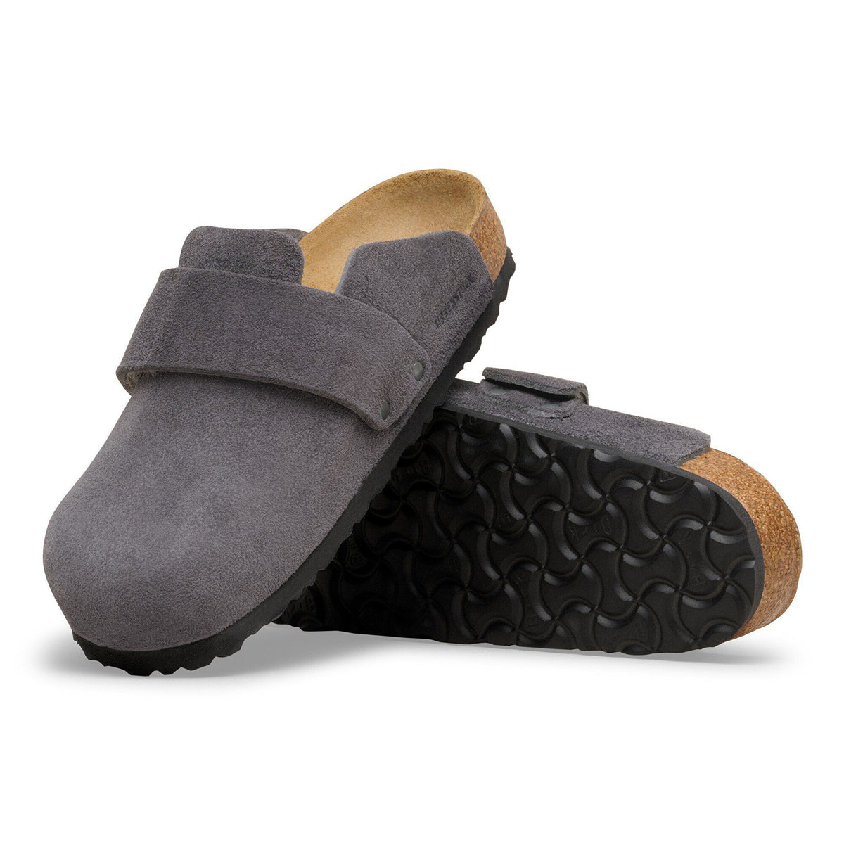 Loma Suede Leather in Color Charcoal | Birkenstock