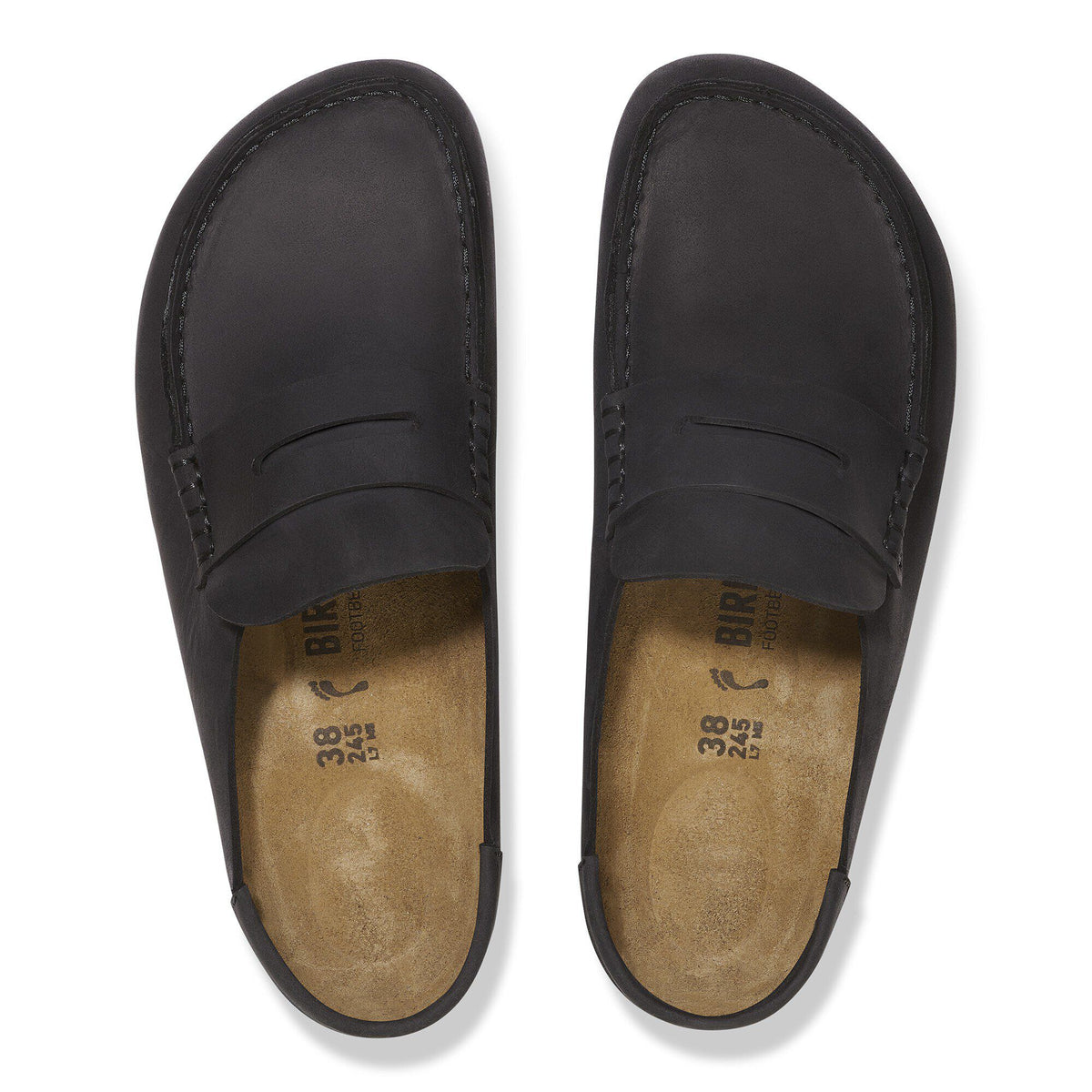 Naples Wrapped Oiled Leather in Color Black | Birkenstock