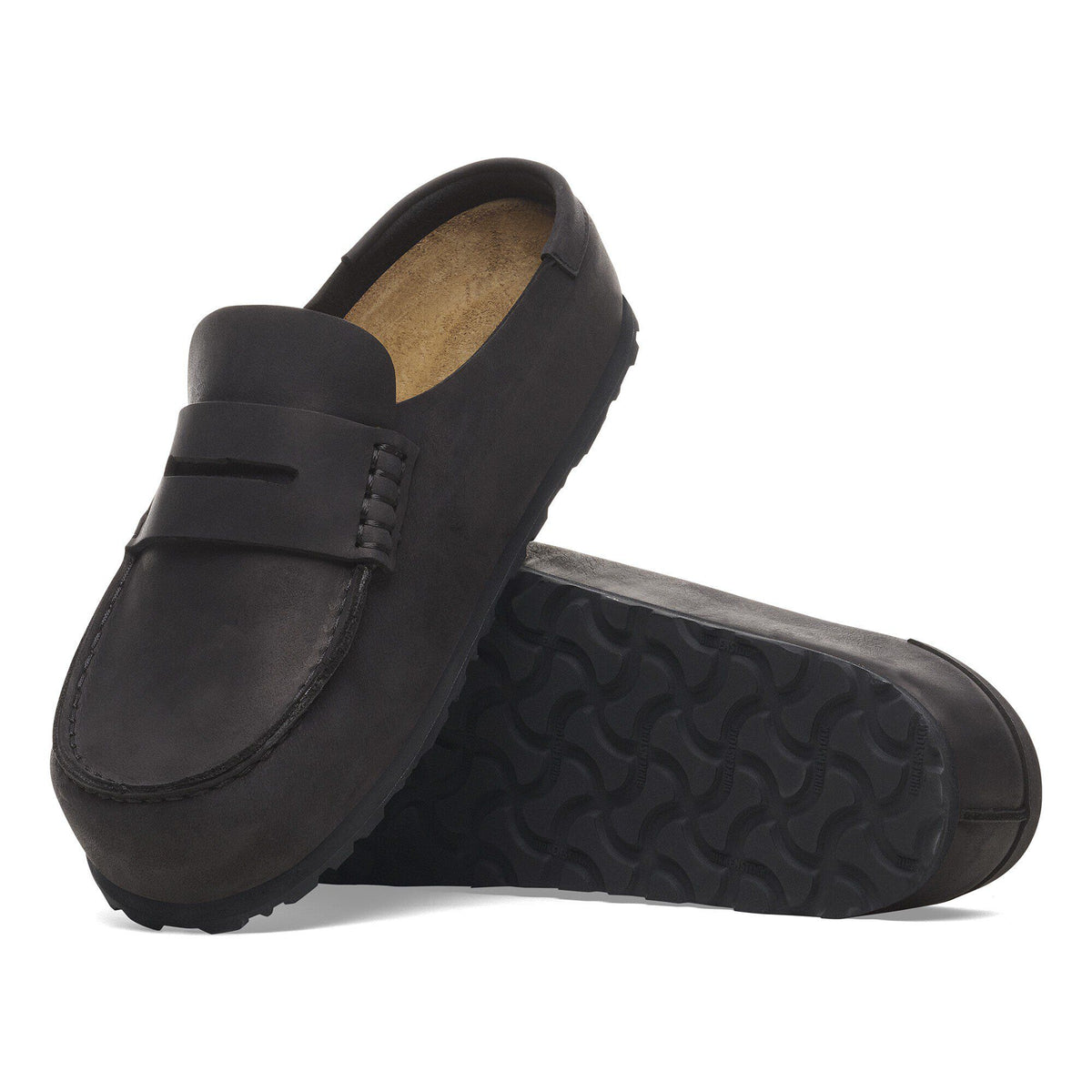 Naples Wrapped Oiled Leather in Color Black | Birkenstock