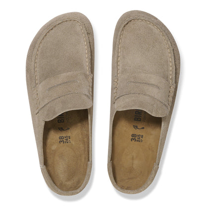 Naples Wrapped Suede Leather in Color Taupe | Birkenstock