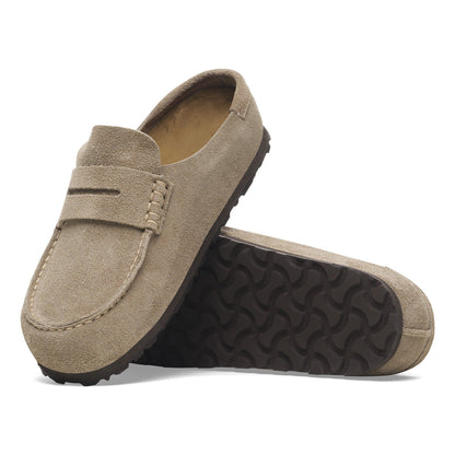 Naples Wrapped Suede Leather in Color Taupe | Birkenstock