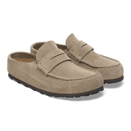 Naples Wrapped Suede Leather in Color Taupe | Birkenstock