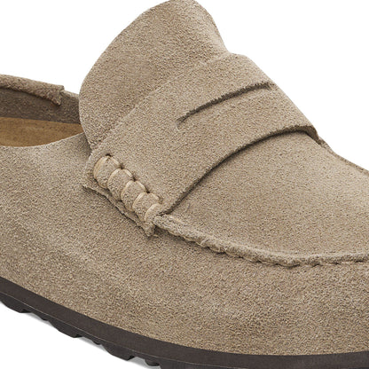 Naples Wrapped Suede Leather in Color Taupe | Birkenstock