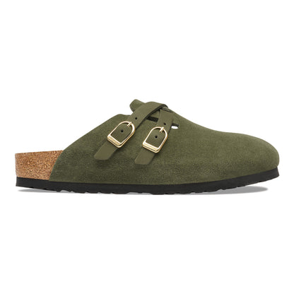 Blair Suede Leather in Color Thyme | Birkenstock