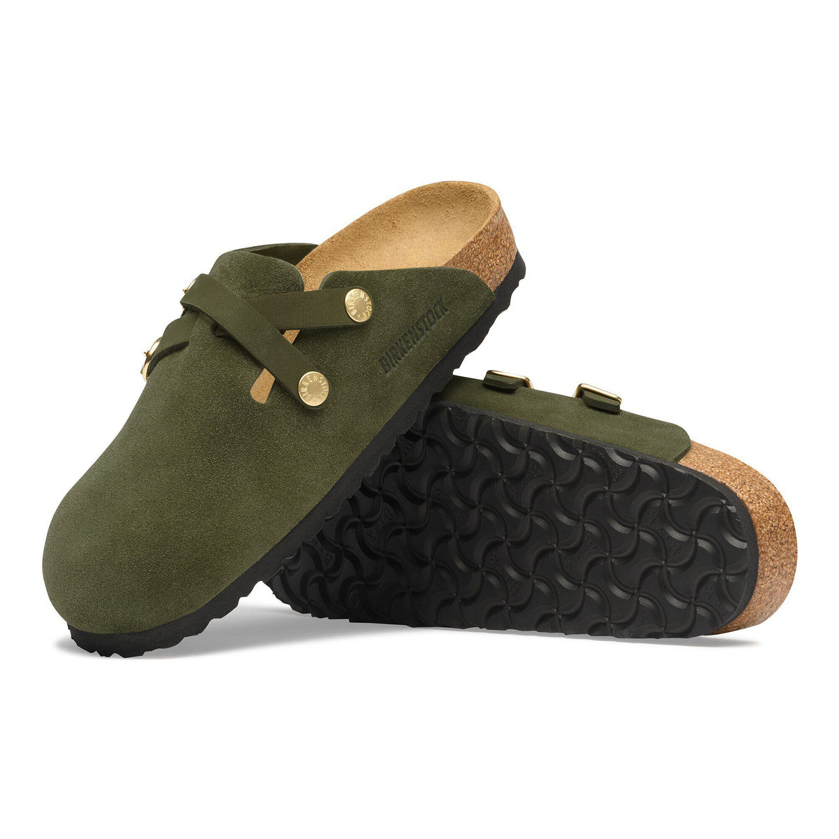 Blair Suede Leather in Color Thyme | Birkenstock