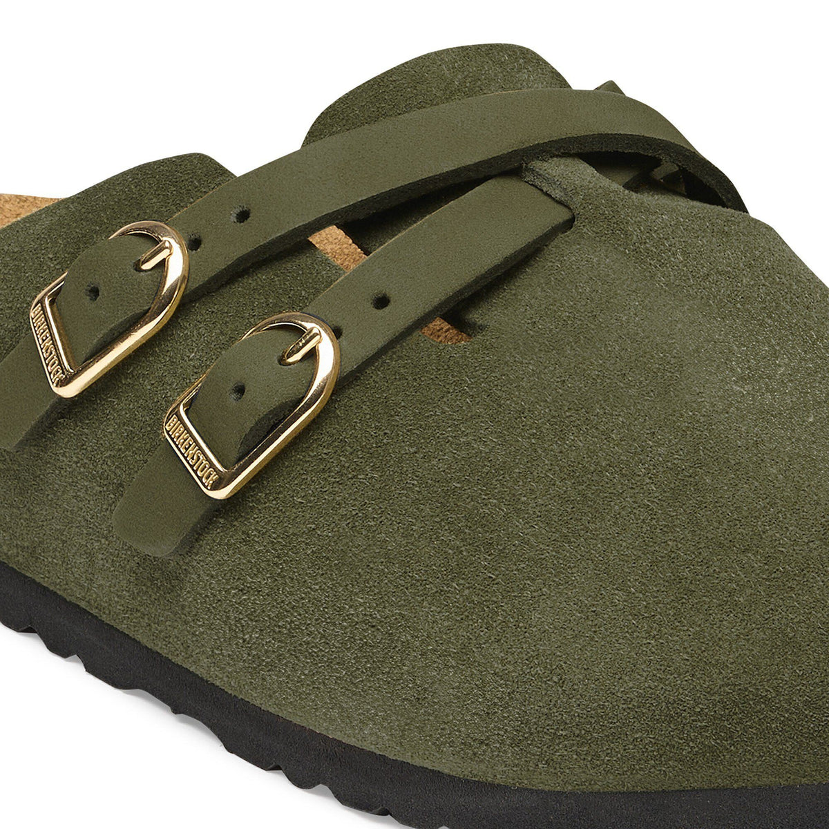 Blair Suede Leather in Color Thyme | Birkenstock