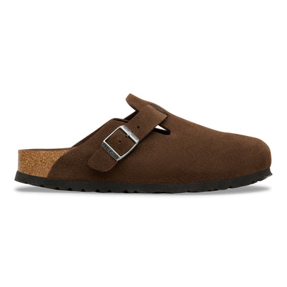 Boston Soft Footbed Suede Leather in Color Carafe | Birkenstock