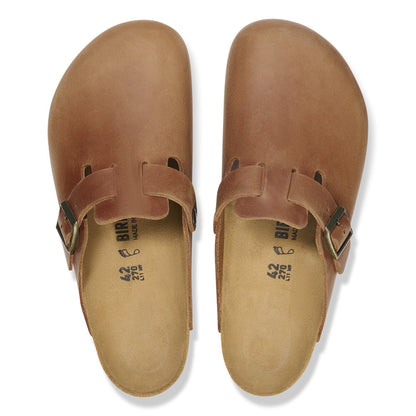 Boston Oiled Leather in Color Cognac | Birkenstock