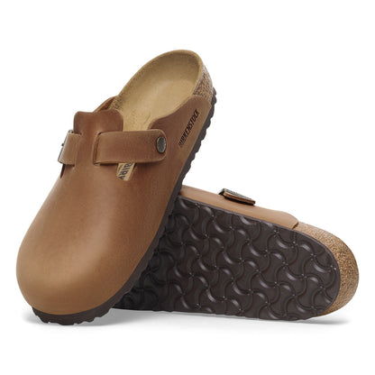 Boston Oiled Leather in Color Cognac | Birkenstock