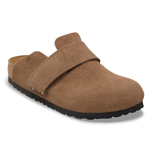 Loma Suede Leather in Color Dark Tea | Birkenstock