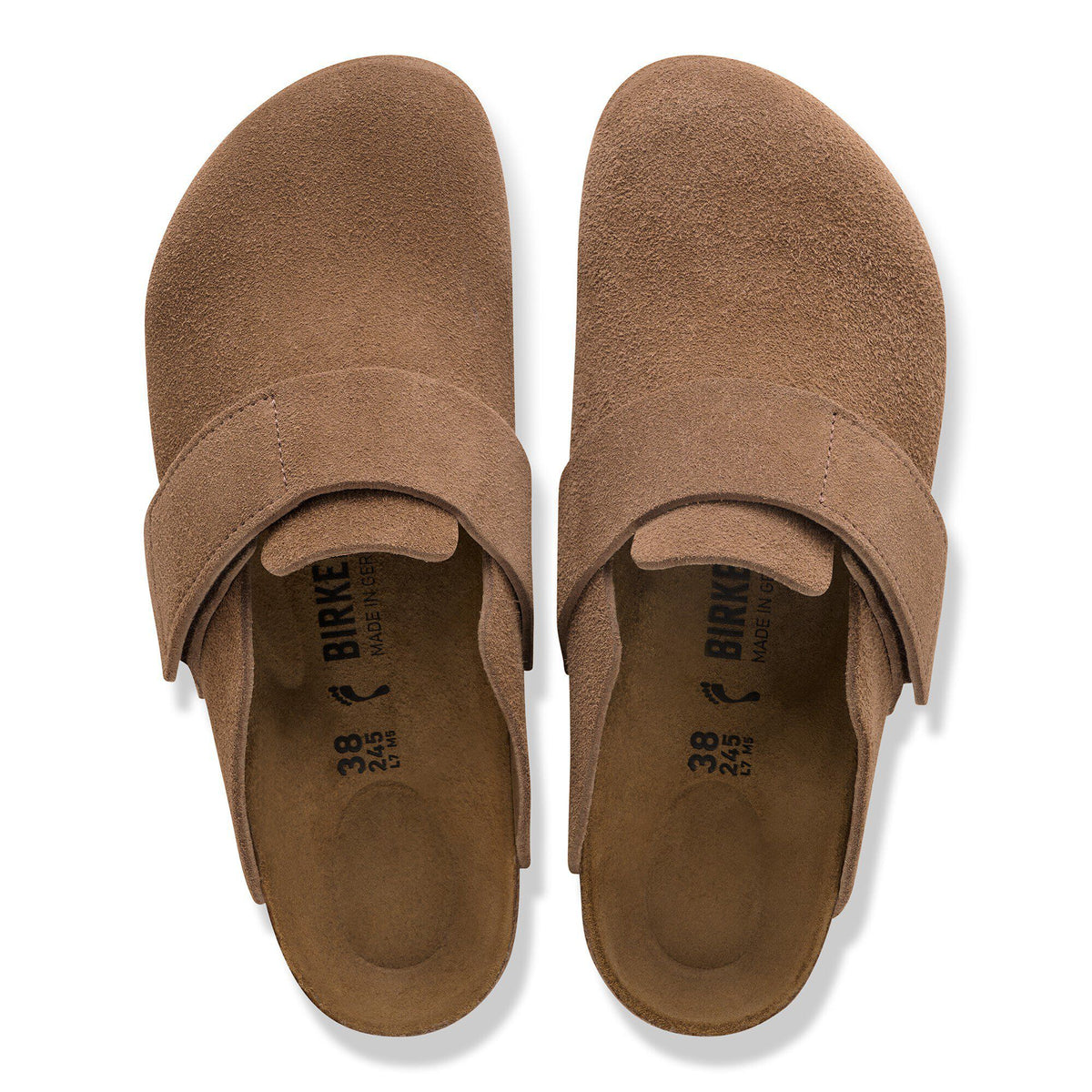 Loma Suede Leather in Color Dark Tea | Birkenstock